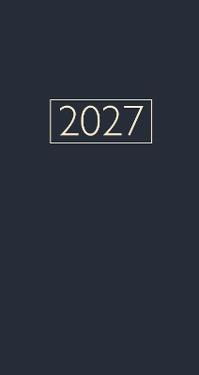 Church Pocket Book Diary with Lectionary 2027 Navy