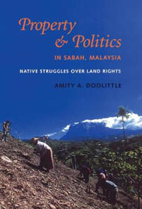 Kirjan kansi "Property and Politics in Sabah, Malaysia"