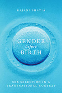 Kirjan kansi "Gender before Birth"