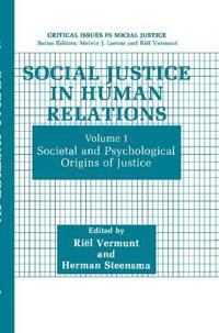 Social Justice in Human Relations