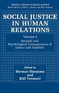 Social Justice in Human Relations Volume 2
