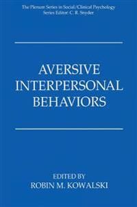 Aversive Interpersonal Behaviors