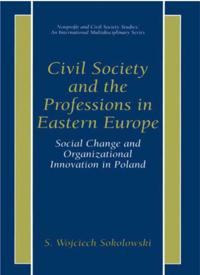 Civil Society and the Professions in Eastern Europe