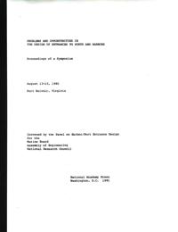 Problems and Opportunities in the Design of Entrances to Ports and Harbors