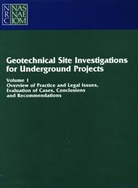 Geotechnical Site Investigations for Underground Projects