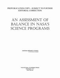 An Assessment of Balance in NASA's Science Programs
