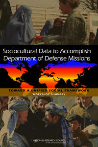 Sociocultural Data to Accomplish Department of Defense Missions