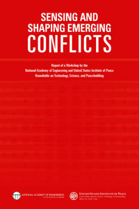 Sensing and Shaping Emerging Conflicts