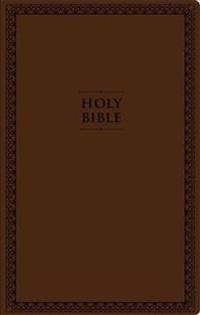 NIV, Value Thinline Bible, Leathersoft, Brown, Comfort Print