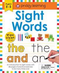 Wipe Clean Workbook: Sight Words (Enclosed Spiral Binding): An Introduction to Sight Words with Practical Exercises to Do Again and Again