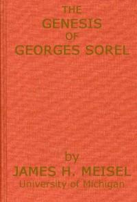 The Genesis of Georges Sorel