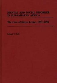 Mental and Social Disorder in Sub-Saharan Africa