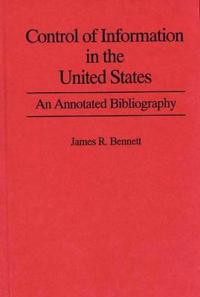 Control of Information in the United States