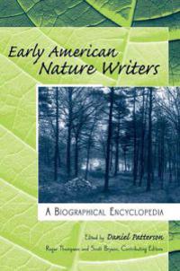 Early American Nature Writers