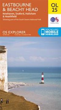 Bokomslag för "Eastbourne & Beachy Head, Newhaven, Seaford, Hailsham & Heathfield"