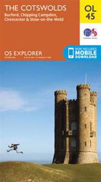 Bokomslag för "The Cotswolds, Burford, Chipping Campden, Cirencester & Stow-on-the Wold"
