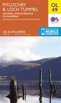 Bokomslag för "Pitlochry & Loch Tummel, Aberfeldy, Kinloch Rannoch & Schiehallion"