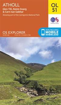 Bokomslag för "Atholl, Glen Tilt, Beinn Dearg & Carn nan Gabhar"