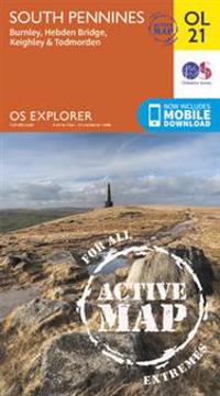 Bokomslag för "South Pennines, Burnley, Hebden Bridge, Keighley & Todmorden"