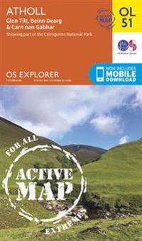 Bokomslag för "Atholl, Glen Tilt, Beinn Dearg & Carn nan Gabhar"