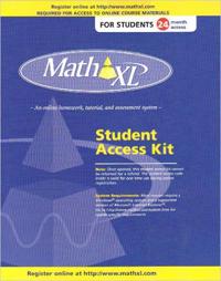 MathXL -- Standalone Access Card (24-month access)