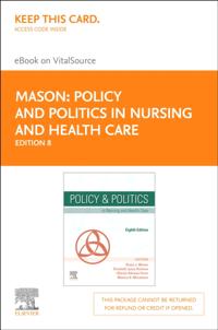 Policy & Politics in Nursing and Health Care - E-Book