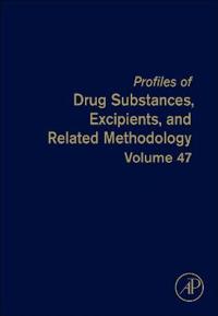 Kirjan kansi "Profiles of Drug Substances, Excipients, and Related Methodology"