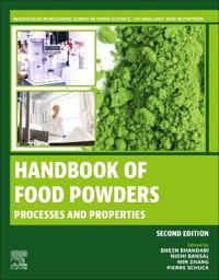 Kirjan kansi "Handbook of Food Powders"