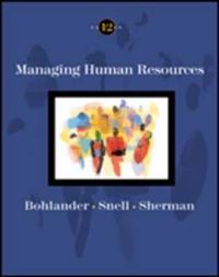 Managing Human Resources