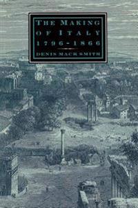 Kirjan kansi "The Making of Italy, 1796–1866"