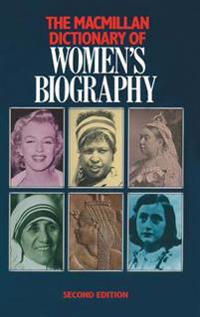 Bokomslag för "Macmillan Dictionary of Women's Biography"