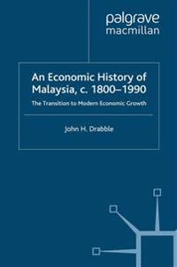 Kirjan kansi "An Economic History of Malaysia, c.1800-1990"