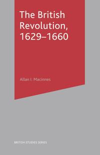 Bokomslag for "The British Revolution, 1629-60"