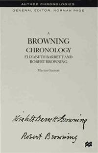 A Browning Chronology