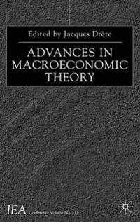 Advances in Macroeconomic Theory