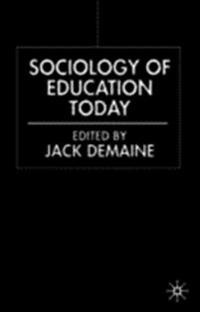 Kirjan kansi "Sociology of Education Today"