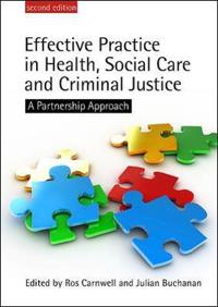 Kirjan kansi "Effective Practice in Health, Social Care and Criminal Justice"