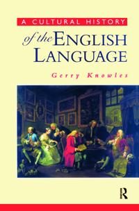 Kirjan kansi "A Cultural History of the English Language"