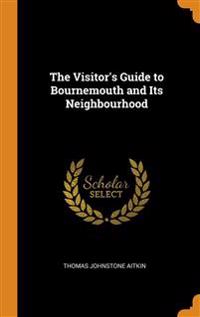 Kirjan kansi "The Visitor's Guide to Bournemouth and Its Neighbourhood"