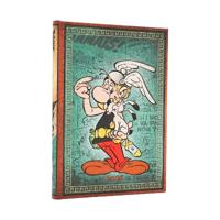 2026 Asterix the Gaul (The Adventures of Asterix) Midi 12-month Vertical Hardcover Flexi Dayplanner 2026 (Elastic Band Closure)