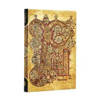 Generatio (The Book of Kells) Mini Lined Hardcover Journal (Elastic Band Closure)