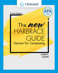 The New Harbrace Guide: Genres for Composing (w/ MLA9E Updates)