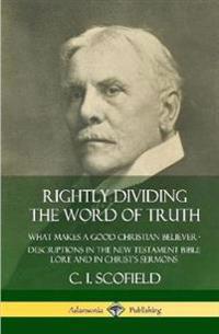 Rightly Dividing the Word of Truth: What Makes a Good Christian Believer – Descriptions in the New Testament Bible Lore and in Christ’s Sermons (Hardcover)