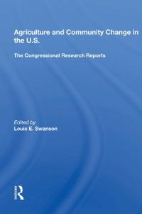 Bokomslag för "Agriculture And Community Change In The U.s."