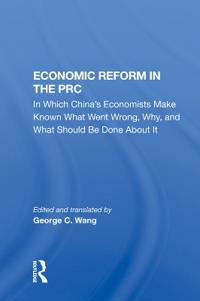 Bokomslag för "Economic Reform In The Prc"