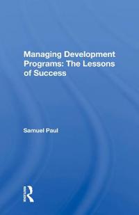 Bokomslag för "Managing Development Programs"