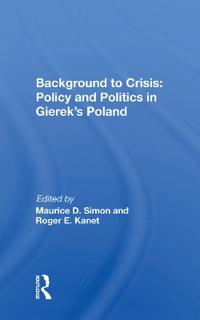 Bokomslag för "Background To Crisis"