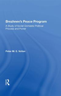 Bokomslag för "Brezhnev's Peace Program"