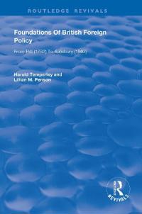Bokomslag för "Foundations of British Foreign Policy"