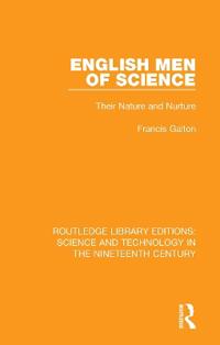 Bokomslag för "English Men of Science"